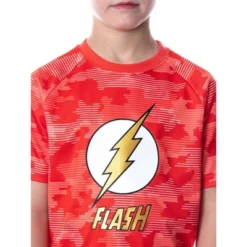 DC Comics Boys' Justice League Digital Camo The Flash 2 PC Pajama Set Red -Intimo GUEST 4fbfa61a 1ade 41c4 906d 0f63588b029b