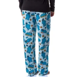 Sesame Street Women's Cookie Monster Tossed Print Sleep Pajama Pants Blue -Intimo GUEST 500ade87 2009 49c0 afff 39be9159b22b