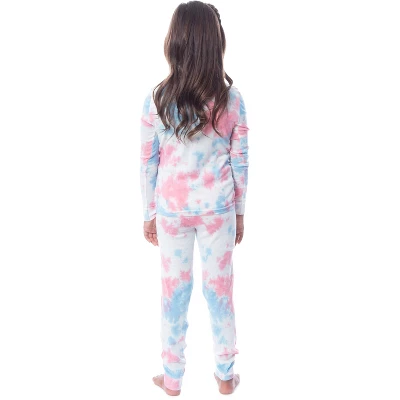 Barbie Girls' Princess Doll Unicorn Unisex Child 2 Piece Sleep Pajama Set Multicolored 5 Barbie Girls' Princess Doll Unicorn Unisex Child 2 Piece Sleep Pajama Set Multicolored - Image 3