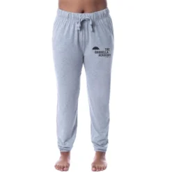 The Umbrella Academy Womens' TV Series Logo Sleep Jogger Pajama Pants Grey -Intimo GUEST 51c122c0 c2e9 48ca ac54 148286037ac6