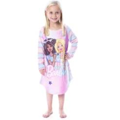 Mattel Barbie Girls' Raglan Kids Nightgown Pajama With Best Friend Unicorn Multicolor -Intimo GUEST 5277940d 4dc7 4d1c ae60 e01a19e0eb73