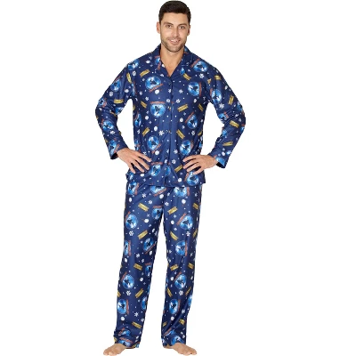 The Polar Express Adult Believe Button-Front Coat Shirt And Pants Pajama Set 8 The Polar Express Adult Believe Button-Front Coat Shirt And Pants Pajama Set - Image 6