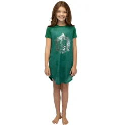 Harry Potter Girls' Foil Print Hogwarts Houses S/S Raglan Nightgown -Intimo GUEST 53b79b2b a633 462e be2b 27c6a71d20ca