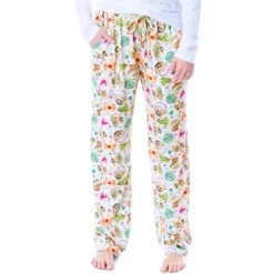 Star Wars Womens' The Mandalorian The Child Tropical Sleep Pajama Pants White -Intimo GUEST 54c0eb40 276c 4ef6 a77f 7a3d665976b0