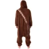 Star Wars Adult Chewbacca Chewie Kigurumi Costume Union Suit Pajama Brown -Intimo GUEST 55a3672f a19e 4061 97cc b71a1dd335f5