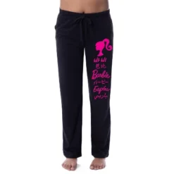 Barbie Womens' All Around The World Languages Title Sleep Pajama Pants Black 7 Barbie Womens' All Around The World Languages Title Sleep Pajama Pants Black -Intimo GUEST 5605e420 62ca 4fb7 a5a7 0cb7bd515255