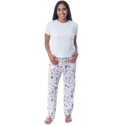 Gilmore Girls Womens' Icons Toss Print Luke's Diner Stars Hollow Pajama Pants White 8 Gilmore Girls Womens' Icons Toss Print Luke's Diner Stars Hollow Pajama Pants White -Intimo GUEST 59319f16 4866 4cac a76d eeeaf2069bb8