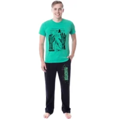 Universal Monsters Mens' Frankenstein Character Halloween Sleep Pajama Set Multicolored -Intimo GUEST 5ac9f5e5 9566 4ca3 a653 4b86433806e3