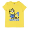 Despicable Me Girls' Movie Minions 1 In A Minion Sleep Pajama Set Shorts Multicolored
