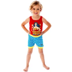 DC Comics Girls Wonder Woman Pajamas Tank Top And Shorts Pajama Set WW Logo -Intimo GUEST 5cfa061e 35c0 4190 a558 c82231594c4c