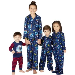 The Polar Express Kids Believe Button-Front Coat Shirt And Pants Pajama Set -Intimo GUEST 5d143ef5 68cb 4ee1 92ab 3f14568dc19c