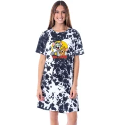 Tom And Jerry Womens' Cartoon Character Nightgown Sleep Pajama Shirt Multicolored -Intimo GUEST 5e1a9ef9 4582 4a50 83fe cca28b6d64df