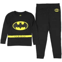 DC Comics Little Boys Batman Logo Dark Knight Costume Pajama Set Black 7 DC Comics Little Boys Batman Logo Dark Knight Costume Pajama Set Black -Intimo GUEST 5efc3cae 1c36 41a5 bca1 88a279fb80eb