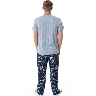 Nickelodeon Mens' Avatar The Last Airbender Character Sleep Pajama Set Multicolored 5 Nickelodeon Mens' Avatar The Last Airbender Character Sleep Pajama Set Multicolored - Image 3