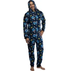 Polar Express Adult Believe Hooded One-Piece Footless Sleeper Union Suit -Intimo GUEST 6b746d8d d0c0 4f85 af90 726f24cb6ab0