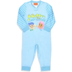 Nickelodeon Toddler Boys' Bubble Guppies Union Suit Footless Sleep Pajama Turquoise -Intimo GUEST 6cd80455 e069 4337 a7ff 7514a90f0b8f