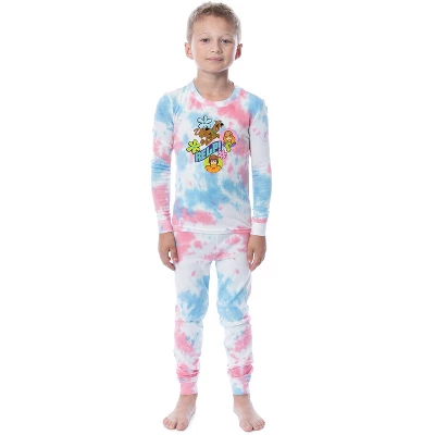 Scooby-Doo Girls' Unisex Child Relp! Daphne Velma Character Pajama Set Multicolored 3 Scooby-Doo Girls' Unisex Child Relp! Daphne Velma Character Pajama Set Multicolored