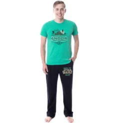 Star Wars Mens' Travel Tourist Ad Sleep Pajama Set -Intimo GUEST 6dcf86e6 7f7b 4f4d ac5a 37cf91183f56