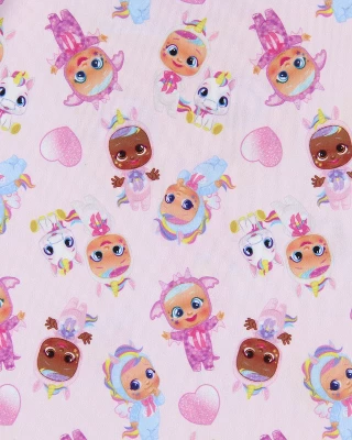 Cry Babies Magic Tears Girls' Show Unicorn Sleep Pajama Dress Nightgown Pink 4 Cry Babies Magic Tears Girls' Show Unicorn Sleep Pajama Dress Nightgown Pink - Image 2