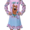 Scooby-Doo Girls' I Woke Up Like This Flower Sleep Pajama Dress Nightgown Purple -Intimo GUEST 7181afde d8b6 4bf0 bb37 91a758dad3c5