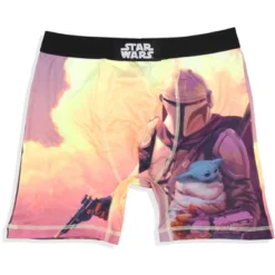Star Wars Mens' The Mandalorian 2 Pack Boxers Underwear Boxer Briefs Grey 9 Star Wars Mens' The Mandalorian 2 Pack Boxers Underwear Boxer Briefs Grey -Intimo GUEST 71ded3a6 f53e 4311 8410 12495bc829d4