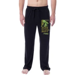 Star Wars Men's Yoda Size Matters Not Character Sleep Pajama Pants Black -Intimo GUEST 726d8c3a 87da 46ad a832 95f77236ae07