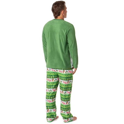 Elf The Movie Mens' Film Cotton-Headed Ninny-Muggins Sleep Pajama Set Multicolored 5 Elf The Movie Mens' Film Cotton-Headed Ninny-Muggins Sleep Pajama Set Multicolored - Image 3