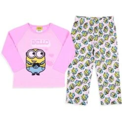 Despicable Me Toddler Girls' Minions Chibi Bello Raglan Sleep Pajama Set Multicolored 7 Despicable Me Toddler Girls' Minions Chibi Bello Raglan Sleep Pajama Set Multicolored -Intimo GUEST 760b726f fc8f 49ae 9302 a19209fe8c22