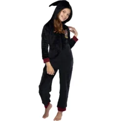 Harry Potter Unisex Kids Hooded Pajama Union Suit -Intimo GUEST 777360d8 8005 49d5 bb43 882e904508bd