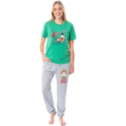Elf The Movie Womens' Buddy Chibi Four Main Food Groups Sleep Pajama Set Multicolored 9 Elf The Movie Womens' Buddy Chibi Four Main Food Groups Sleep Pajama Set Multicolored -Intimo GUEST 7c816c4a ebe7 436f 8c96 624dc7e5eb0d