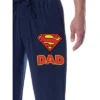 DC Comics Mens' Superman Super Dad Character Father's Day Classic Sleep Pajama Pants Blue -Intimo GUEST 7d75da58 b010 47e4 9eac b8bcc4f04028