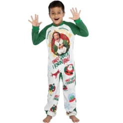 Elf The Movie Kids' OMG Santa! I Know Him! One Piece Sleeper Pajama -Intimo GUEST 7dd87bb4 cc81 4c5e b493 d9fe89d90f68