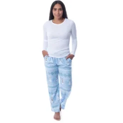 Disney Womens' Frozen Olaf Sweater Style Loungewear Pajama Pants Blue -Intimo GUEST 7e883b38 d6c4 4b2f be8e 79cfe8d470fc