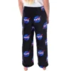 NASA Girls' Meatball Logo Allover Print Ultra-Soft Fleece Pajama Pants Black -Intimo GUEST 80cfe450 cea6 472a a6b1 3c4e3ca36562