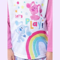 Nickelodeon Toddler Girls' Blue's Clues Let's Play Sleep Pajama Set Pink -Intimo GUEST 81aff6e4 b7e0 47c0 b287 26731da34f41