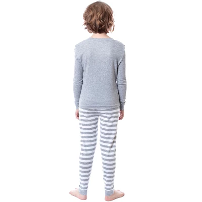 Scooby Doo Boys Scooby Dooby Doo Snug Fit Cotton Kids Pajama Set Grey 4 Scooby Doo Boys Scooby Dooby Doo Snug Fit Cotton Kids Pajama Set Grey - Image 2