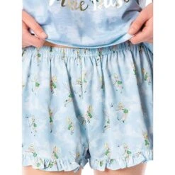 Disney Womens' Tinker Bell Pixie Dust Sleep Pajama Set Shorts Tie-Dye Multicolored -Intimo GUEST 82f32503 7b2f 458f 8c3a af2c97a44658