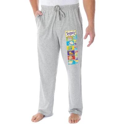 Nickelodeon Men's Rugrats Cartoon Characters Made In The '90s Pajama Pants Heather Grey 5 Nickelodeon Men's Rugrats Cartoon Characters Made In The '90s Pajama Pants Heather Grey - Image 3