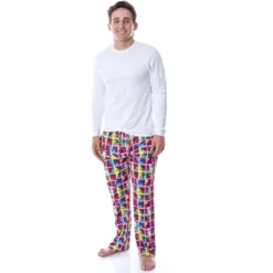 Star Wars Mens' Stormtrooper Color Frames Pop Art Sleep Pajama Pants Multicolored