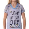 Peanuts Girls' Woke Up This Cute Pajamas Shirt And Pants Jogger Pajama Set -Intimo GUEST 8a128146 da37 405e 9604 081cf796f128