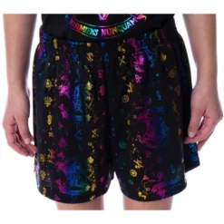 Harry Potter Girls' Hogwarts Rainbow Hologram Shirt And Shorts Pajama Set Black -Intimo GUEST 8c9586f2 6062 4b66 b12c 6c98eed7ba07