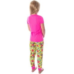 Scooby Doo Girls' Mystery Machine Shirt And Pants 2 PC Pajama Set
