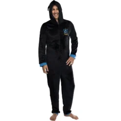Harry Potter Adult Men's Hooded One-Piece Pajama Union Suit -Intimo GUEST 8ed44952 0f66 4c57 81e0 377fa3edefe2
