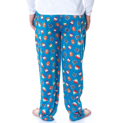 South Park Mens' TV Show Stan Kyle Cartman Kenny Sleep Pajama Pants Blue 5 South Park Mens' TV Show Stan Kyle Cartman Kenny Sleep Pajama Pants Blue - Image 3