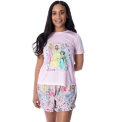Disney Princess Women's Living The Dream Shirt And Shorts Pajama Set Pink 9 Disney Princess Women's Living The Dream Shirt And Shorts Pajama Set Pink -Intimo GUEST 94747c51 5315 4dd3 897f 01a9daf05a58