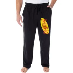 Seinfeld TV Series Men's Classic Logo Loungewear Sleep Pants Pajama Pants Black 7 Seinfeld TV Series Men's Classic Logo Loungewear Sleep Pants Pajama Pants Black -Intimo GUEST 99755ff1 53ea 407f bb86 2f2829df0f57