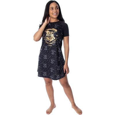 Harry Potter Women's Juniors' Hogwarts Castle Nightgown Pajama Sleep Top 3 Harry Potter Women's Juniors' Hogwarts Castle Nightgown Pajama Sleep Top