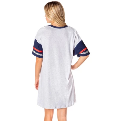 Marvel Comics Womens' Captain America Symbol Nightgown Pajama Shirt Dress Grey 3 Marvel Comics Womens' Captain America Symbol Nightgown Pajama Shirt Dress Grey