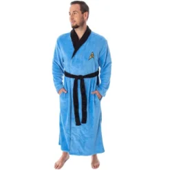 Star Trek The Original Series Adult Costume Fleece Plush Robe Bathrobe -Intimo GUEST 9c35367d 57b9 4666 b6d7 20298701a57e