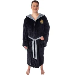 Harry Potter Adult Fleece Plush Hooded Robe - Big And Tall -Intimo GUEST 9e18f316 634c 4862 879b c0d6f291393b
